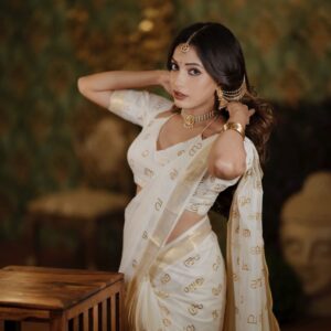 Saree White