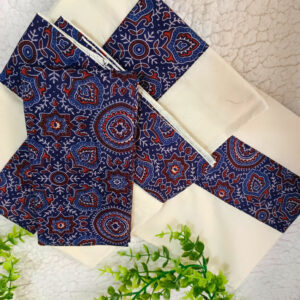 Ajrak Printed Set Mundu
